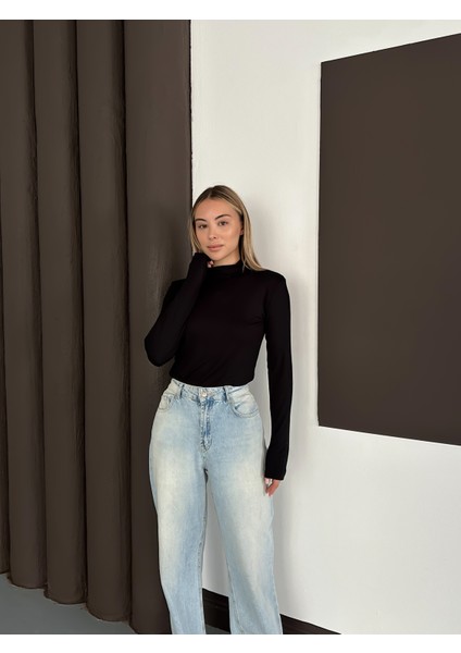 Kadın 2'li Set Parmak Detaylı Body