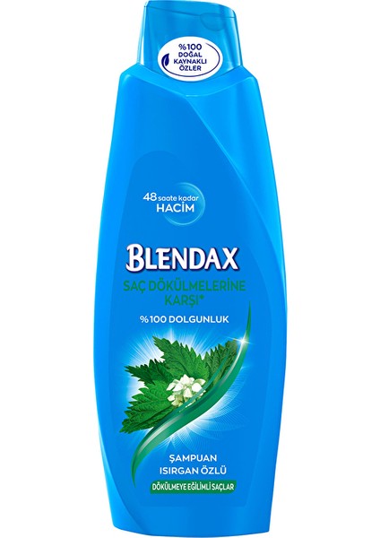 4 Adet Blendax Şampuan 500 ml Isırgan Özlü