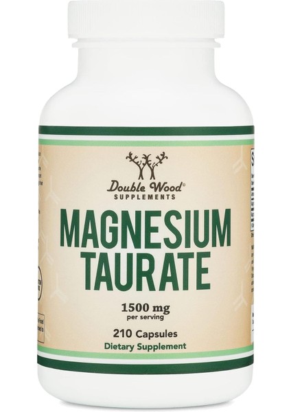 Magnesium Taurate Cardiovascular Health To Boost 210 Vegan Caps