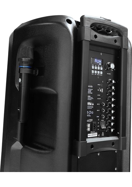 Mıcrolab M63, 120W, Taşınabilir, Bt/usb/aux/tf/tws, Rgb Işıklı, Batarya, 2ADET Uhf Mikrofon, Karaoke/parti, Bluetooth Speaker, fırsatları