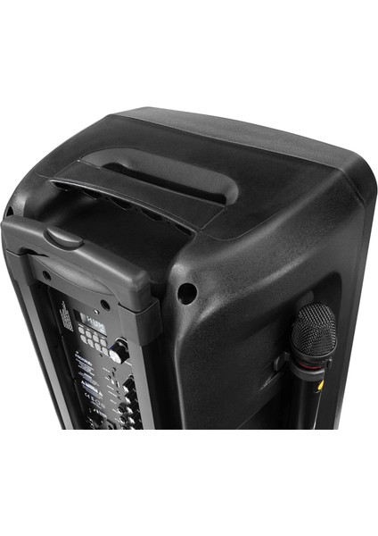 Mıcrolab M63, 120W, Taşınabilir, Bt/usb/aux/tf/tws, Rgb Işıklı, Batarya, 2ADET Uhf Mikrofon, Karaoke/parti, Bluetooth Speaker, indirimleri