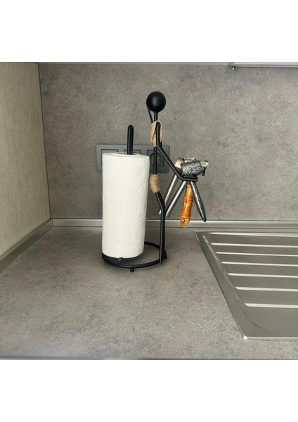 Dekoratif Kağıt Havluluk Askılı Insan Figürlü El Havlusu Eşya Tutacağı Mutfak Toparlayıcı fırsatları