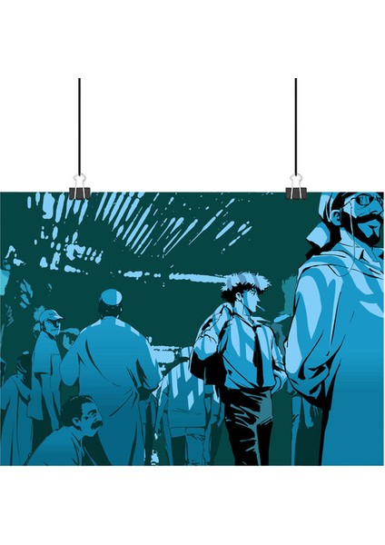 Cowboy Bebop Poster5 - Retro Duvar Dekoru