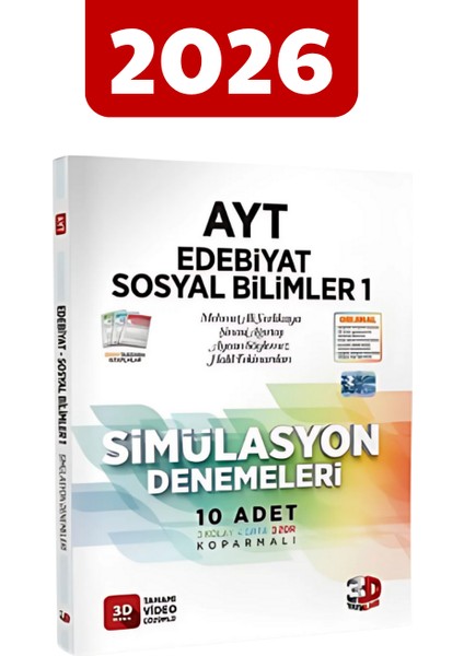 Ayt Edebiyat Sosyal Bilimler 1 Simülasyon Denemeleri