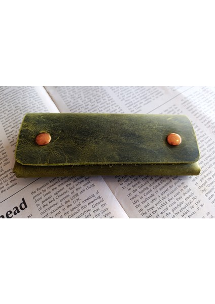 Crazy Gerçek Deri Tamamen El Emeği Özel Kalemleriniz Için Kalemlik Kalemkutu (15.5x6.5 ) LMN25 fiyatları