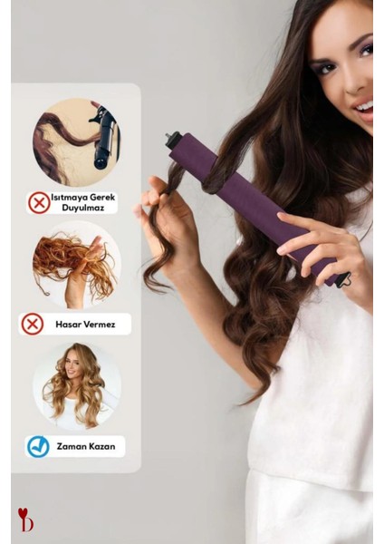 2’li Saç Şekillendirici Metal Kancalı Saç Bukle Aparatı fırsatları