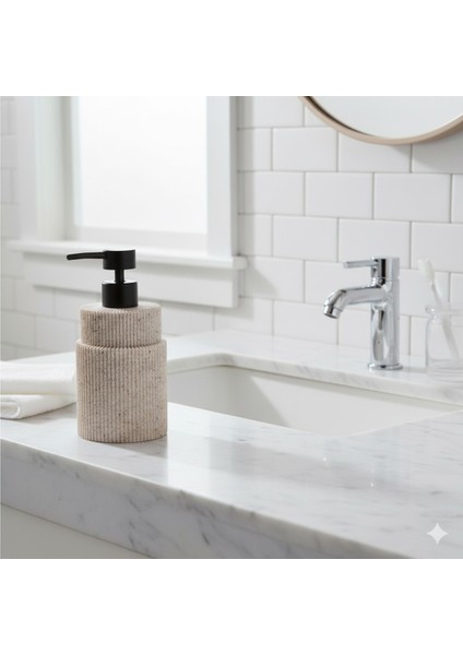 Maren Polyresin Sıvı Sabunluk – Modern Banyo Aksesuarı 300 ml fiyatları