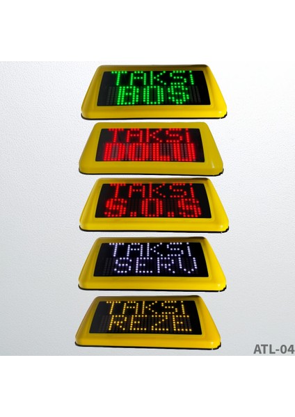 Taksi Levhası Yeni Nesil Çok Fonksiyonlu Atl-04 fırsatları