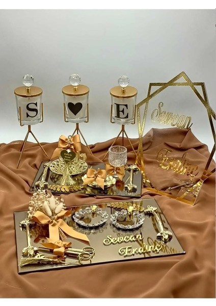Full Set Nişan Söz Isteme Tepsi Seti