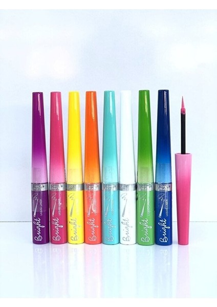 8'li Renkli Eyeliner - 8 Color Eyeliner