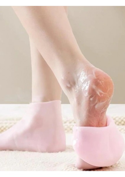 Silikon Nemlendirici Çorap Ayak Bakım Çorabı (5324)