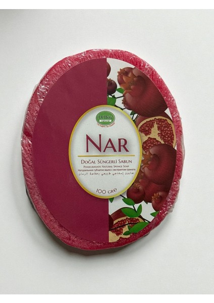 Doğal Narlı Süngerli Sabun Cilt Bakım modelleri