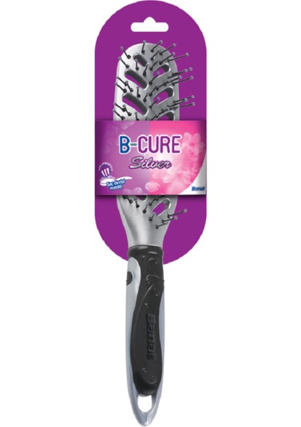 B-Cure Silver 631 Saç Fırçası 3 Adet