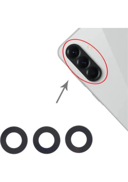 Samsung Uyumlu Galaxy A56 5g Kamera Lensi Cam SM-A566B, SM-A566B/DS