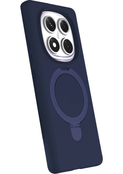 Nrzsnt Newface Xiaomi Redmi Note 14 Pro 5g Regal Magsafe Standlı Kapak - Lacivert modelleri