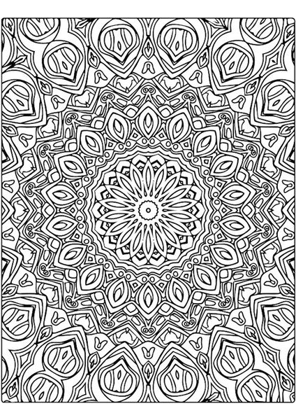 Zor Mandalalar Boyama Kitabı (Arkası Boş – Spiralli) fiyatları