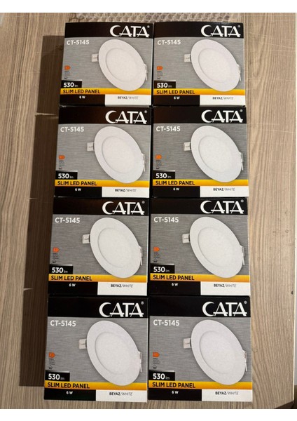 5145 Beyaz Sıva Altı LED Panel(8 Adet)