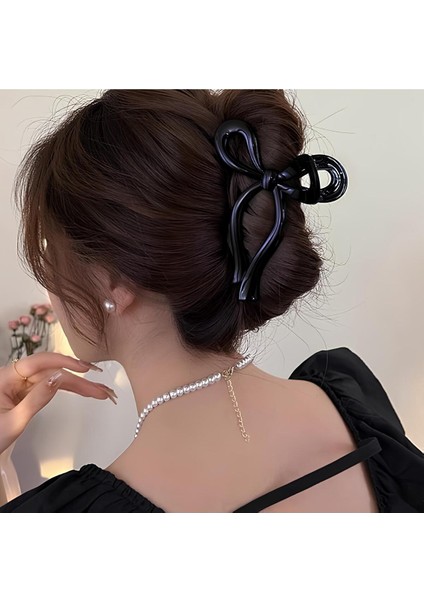 Kadın Büyük Boy Mat Fiyonk Toka 11 cm