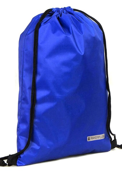 Saks Mavi 32X45 cm Su Geçirmez Büzgülü Krampon ve Spor Çantası