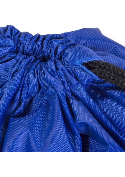 Saks Mavi 32X45 cm Su Geçirmez Büzgülü Krampon ve Spor Çantası