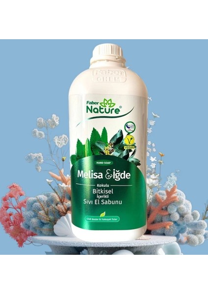 Bitkisel Sıvı Sabun 2.5lt Melisa /iğde Kokulu