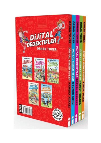 Dijital Dedektifler 5 Kitap Kutulu