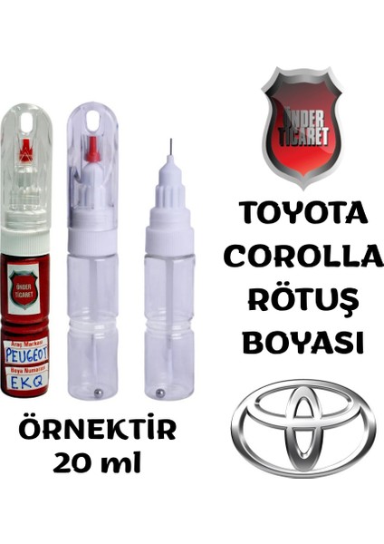 Toyota Corolla Aracınızın Renk Koduna Özel Rötuş Boyası