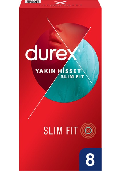 Yakın Hisset Slim Fit Prezervatif 8'li 2 Adet