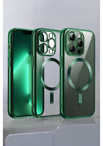 iPhone 12 Pro Kılıf Kamera Korumalı Sararma Yapmaz Magsafe Şarj Özellikli A++ Kalite Kapak