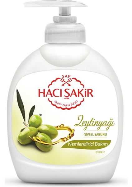 Zeytinyağı Nemlendirici Bakım Sıvı Sabun 300 ml 2 Adet