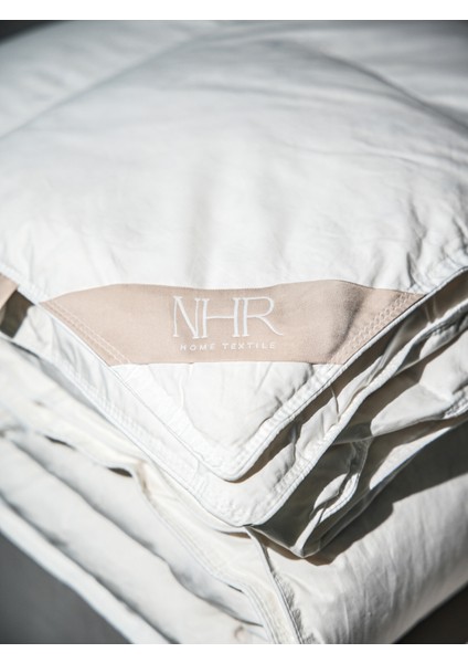 %100 Kaz Tüyü Dolgulu %30 Gıdık Antibakteriyel, Isı Dengeleyici, Çift Kişilik Yorgan / 195X215 fırsatları