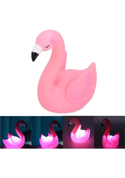 Mdb LED Işıklı Flamingo Masa Lambası