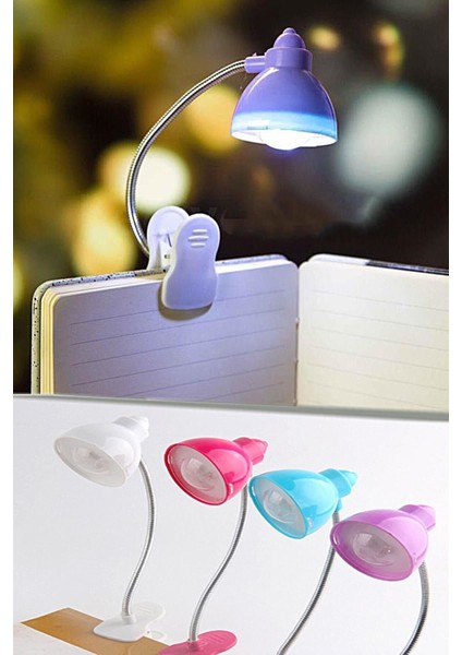 Masaüstü Klipsli Bükülebilir Kitap Okuma LED Işık modelleri