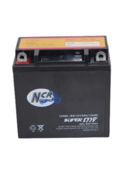 Ncr Akü 12V / 9AH Dik Atv - Rus Motosiklet Aküsü