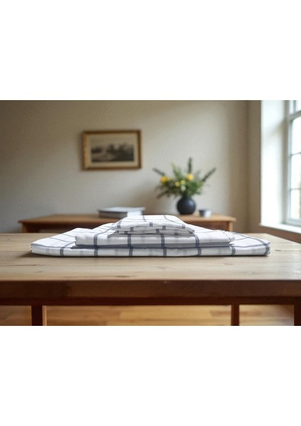 Shito Nevresim Takımı, Çift Kişilik Nevresim, Ekose, 220X200CM, Pamuklu, Kaliteli, Şık, Yerli Üretim fırsatları