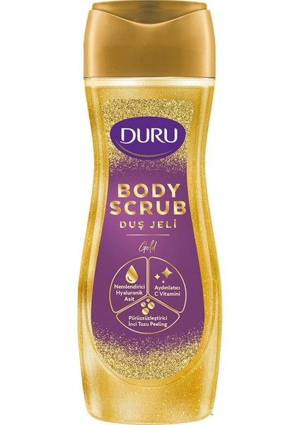 Body Scrub Dj Gold 450 ml 3 Adet