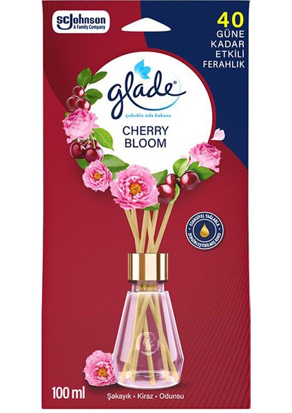 4 Adet Glade Çubuklu Oda Kokusu Cherry Bloom fiyatları