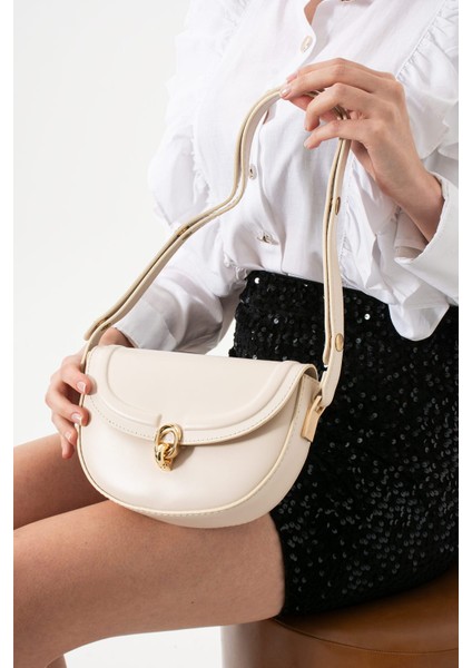 Acı Kahverengi Suni Deri Ayarlanabilir Askılı El,kol ve Omuz Çantası