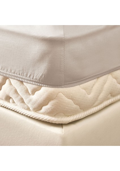Soft Çift Kişilik Lastikli Çarşaf - Bej - 160X200 cm fiyatları