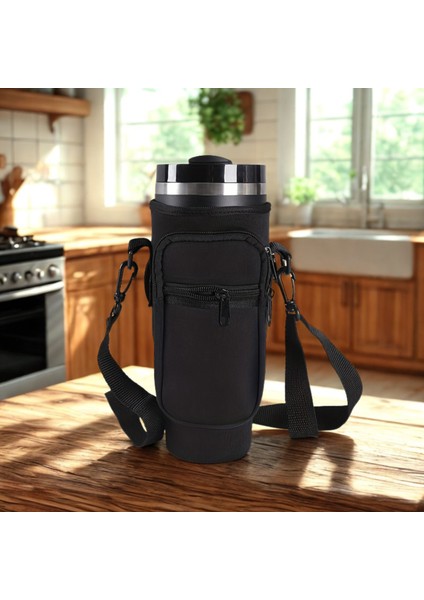 Stanley Quencher Pipetli 1.18 Lt Termos Kılıfı Omuz Askılı Termos Çanta Fermuarlı Cepli Kılıf Çanta fiyatları