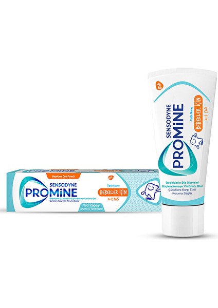 2 Adet Sensodyne Promine Baby 0-2 Yaş 50 ml