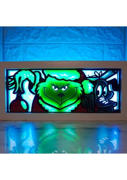 The Grinch - LED Işık Kutusu