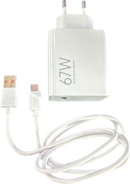 67W 6.0A Hızlı Şarj Seti Usb-Typec modelleri