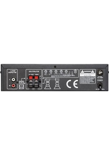 Et-60 2X30 Watt Stereo Amfi Mixer | Ev, Ofis ve Mağaza Için Kompakt Amplifikatör modelleri