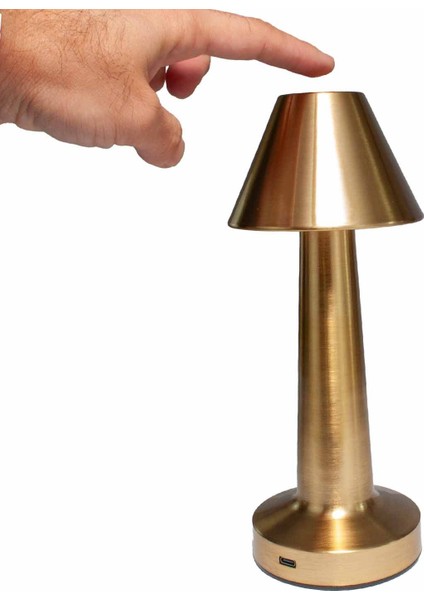Şarjlı Dokunmatik Metal Masa Lambası | Mantar & Şemsiye Tasarım | Üç Kademe Işık Ayarı, Taşınabilir, USB ile Şarj Edilebilir Dekoratif Gece Lamba fiyatları