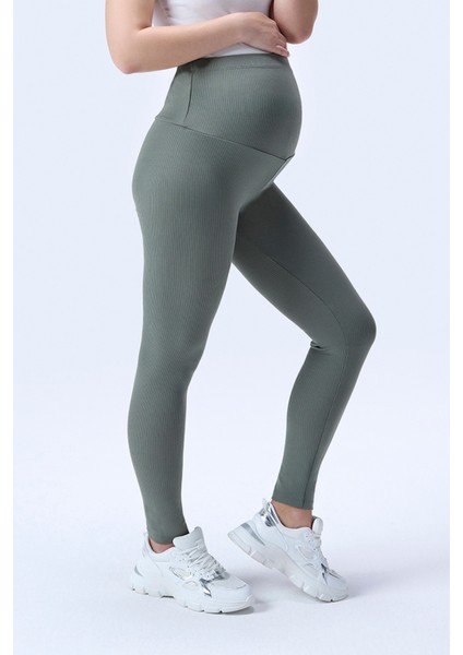 Imaj 371 Yeşil Renk Toparlayıcı ve Extra Esnek Etkili Yüksek Bel Hamile Tayt fiyatları