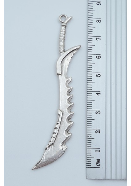 Kılıç Gümüş Kaplama Örme Zincir Kolye modelleri