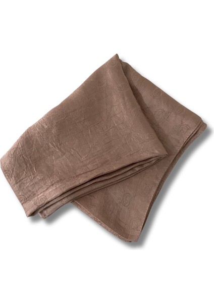 P Desenli Jakar Şal – Gül Kurusu, Mat Tok Duruş, Kaymaz Yüzey, Dört Mevsim Tesettür Şal fiyatları