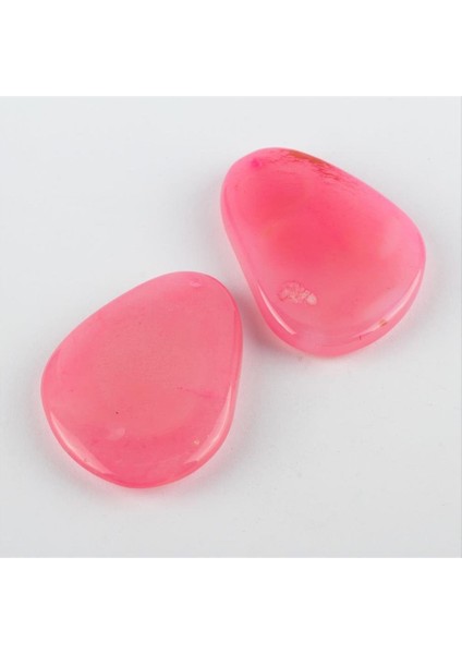 Özel Kesim Doğaltaş Plaka Akik Kolye Ucu