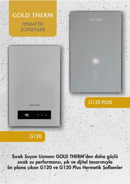 G120 Plus Hermetik Şofben fırsatları